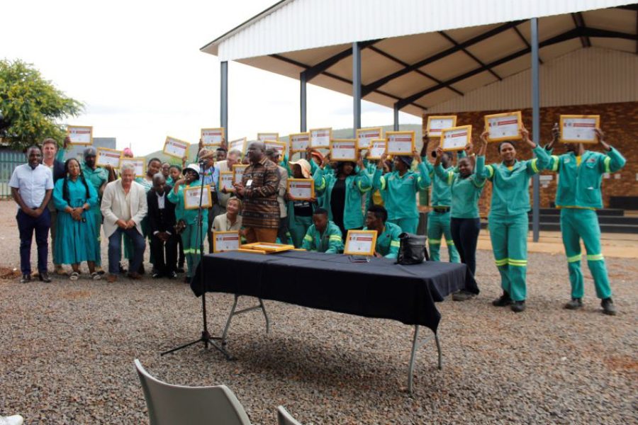 Graduation of the cohort from Siyanda Bakgatla Platinum Mine_edited
