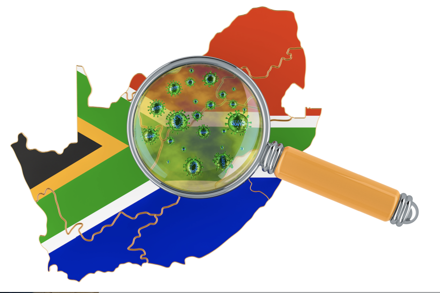 SA covid map