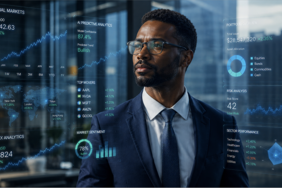 african led investment