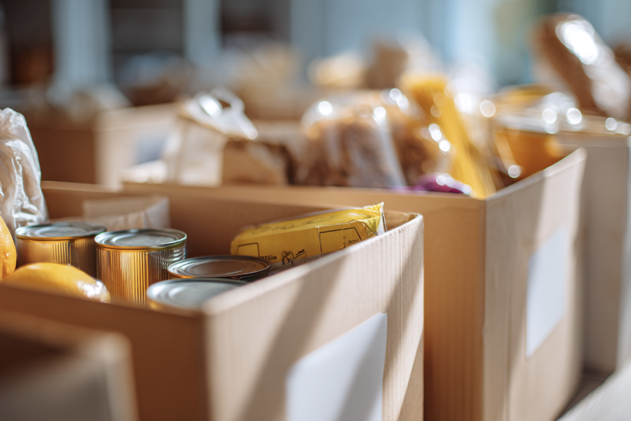 food parcels