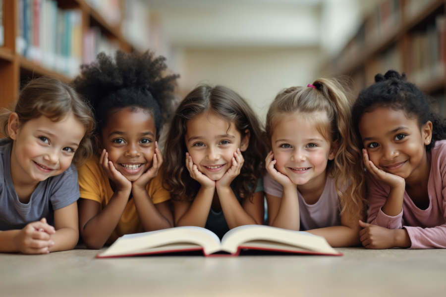 kids reading
